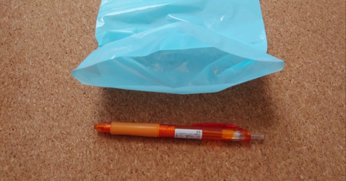 ペット用消臭袋のサイズ